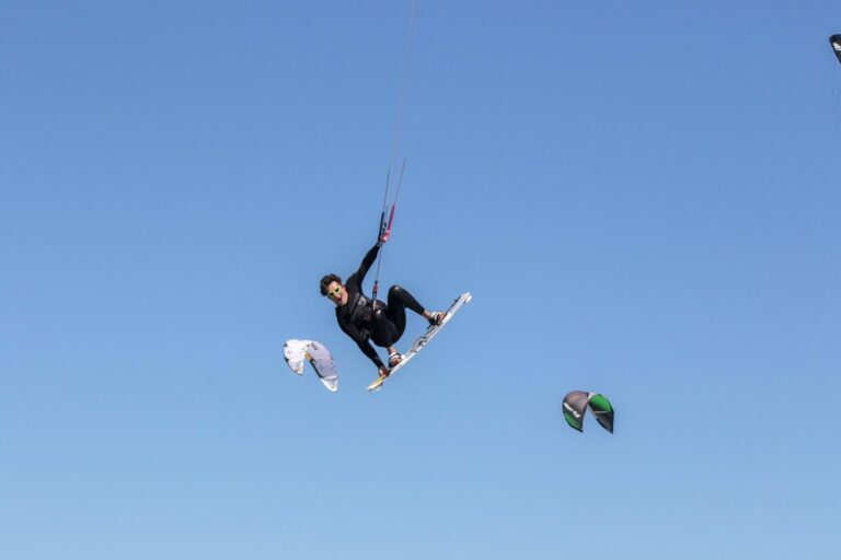 Kiting 520, Cocoa Beach kiter